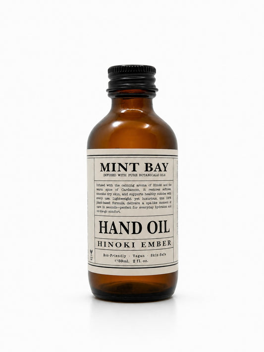 Hand Oil Hinoki Ember, 2oz